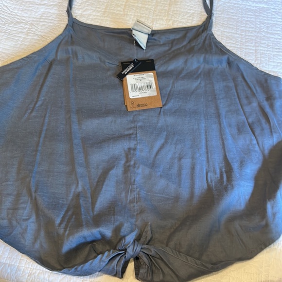 NWT THE NORTH FACE hillrose hemp tank in flint stone grey size XL - Picture 6 of 13
